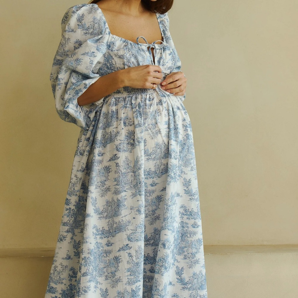 Nothing Fits But The Linen Dress - Picture 2 of 4
